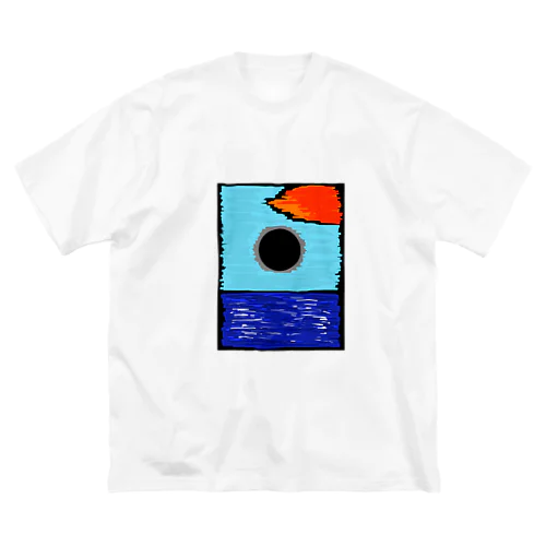 美しい風景 ビッグシルエットTシャツ