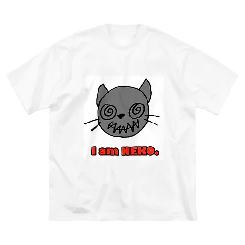 I am NEKO. ビッグシルエットTシャツ