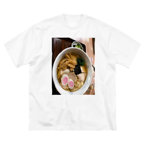 ラーメン大好き ビッグシルエットTシャツ