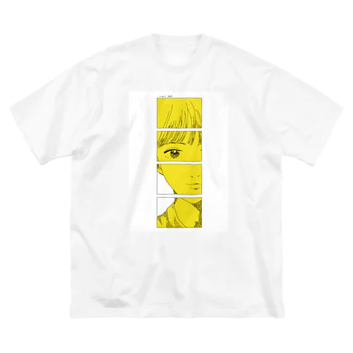 みえない黄色 Big T-Shirt