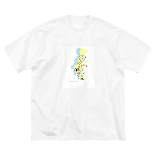 サッカー リフティングチャレンジ パターン1  Big T-Shirt