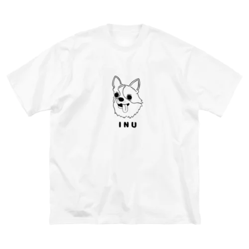 いぬ ビッグシルエットTシャツ