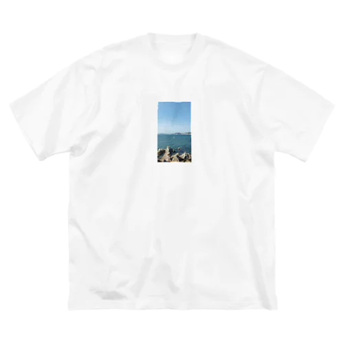 葉山の海 ビッグシルエットTシャツ