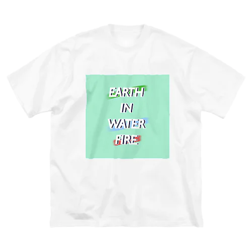 地球 ビッグシルエットTシャツ