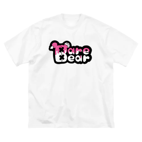 BareBear ロゴ ビッグシルエットTシャツ