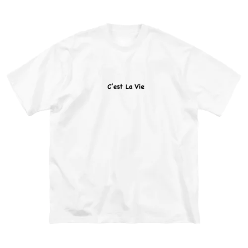 C'est La Vie ビッグシルエットTシャツ