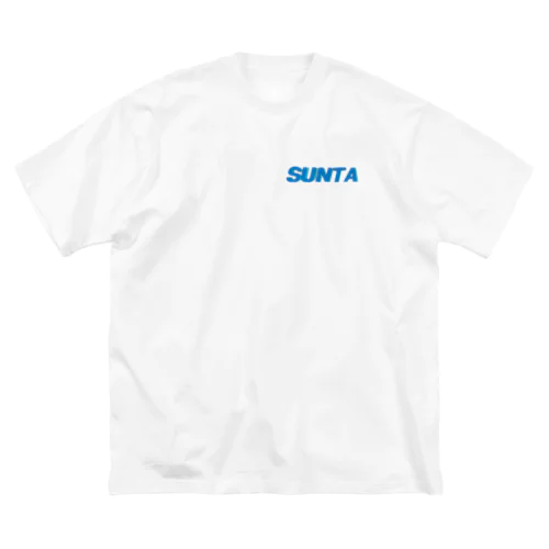 シンプルロゴシリーズ　~ブルー~ ビッグシルエットTシャツ