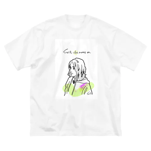 girl ビッグシルエットTシャツ