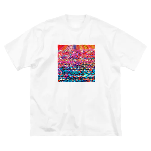 珊瑚礁／カヨサトーTX ビッグシルエットTシャツ