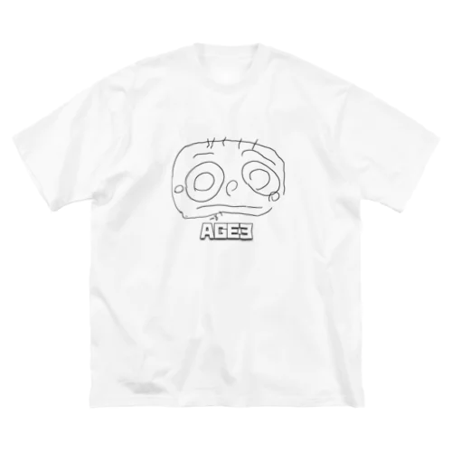 AGE3 No1 「MAMA」 ビッグシルエットTシャツ