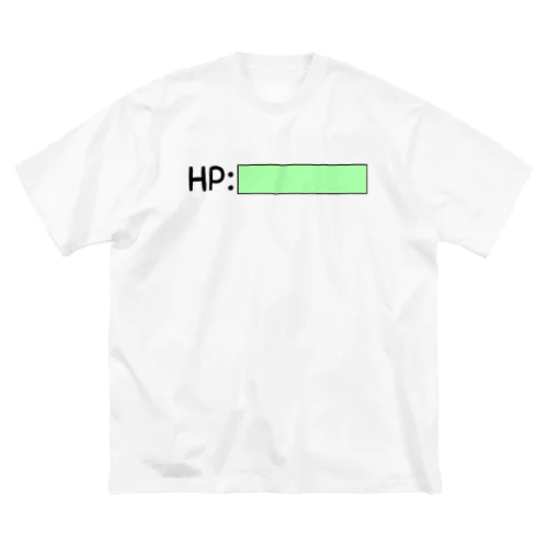 HPは満タンです！ ビッグシルエットTシャツ