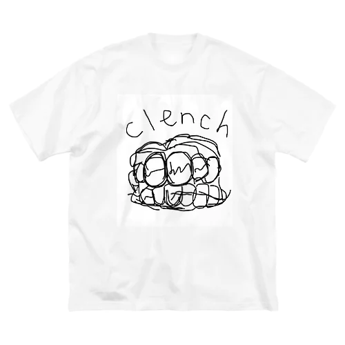 clench ビッグシルエットTシャツ