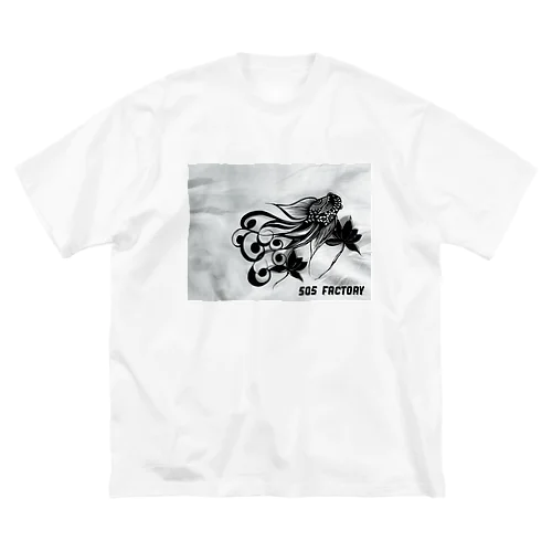 切り絵金魚4 Big T-Shirt