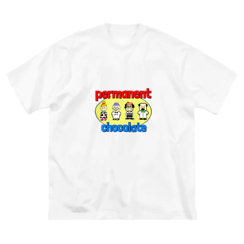 Permキャラ集合 ビッグシルエットTシャツ