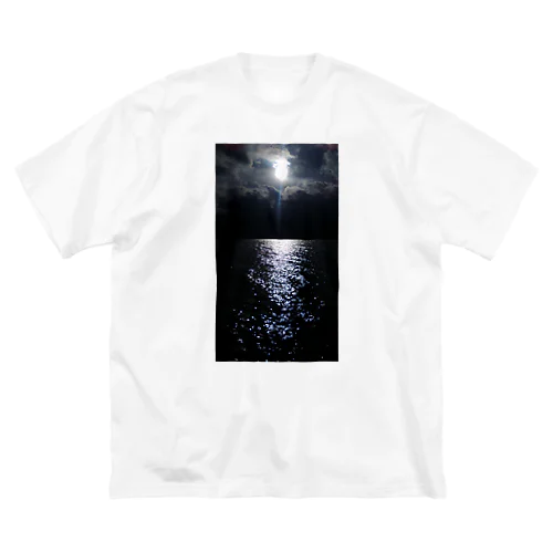 Moon Shower ビッグシルエットTシャツ