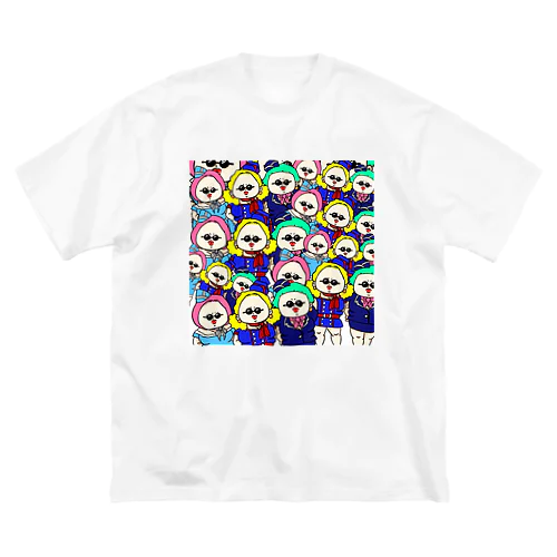 DOSUKOI  GIRL‘S スチュワーデスフルver. Big T-Shirt