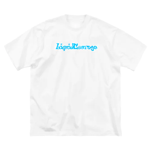 Liquid Courage ロゴTシャツ(ビッグシルエット) ビッグシルエットTシャツ