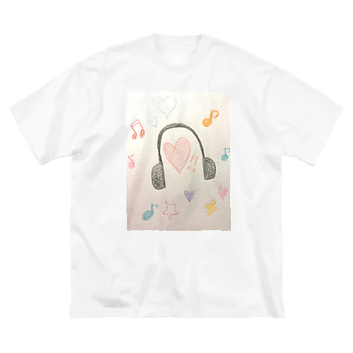 みゅーじっく ビッグシルエットTシャツ