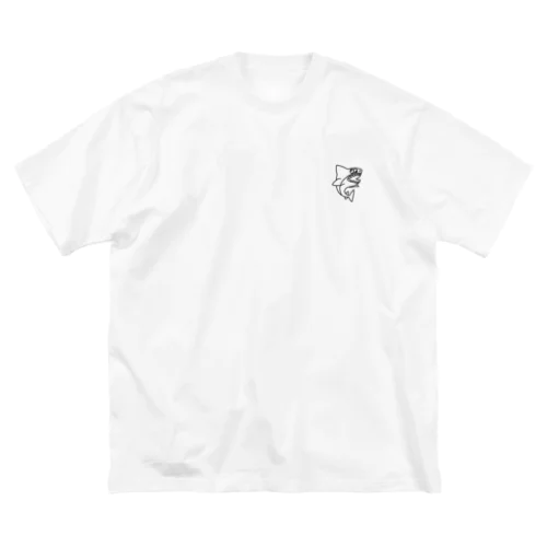 サメBIGシルエットTシャツ ビッグシルエットTシャツ