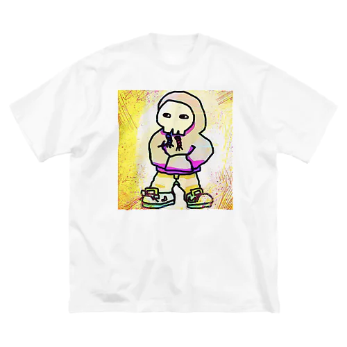 パーカードクロくん(グラフィックアート) ビッグシルエットTシャツ