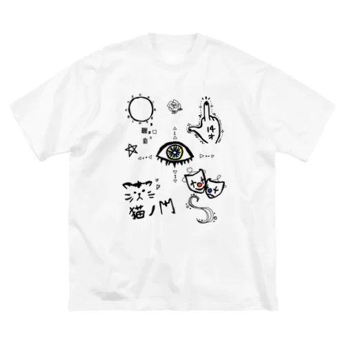 【MAX応援！！】猫ノ門 ビッグシルエットTシャツ