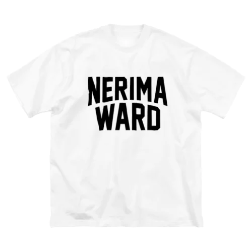 練馬区 NERIMA WARD ロゴブラック Big T-Shirt