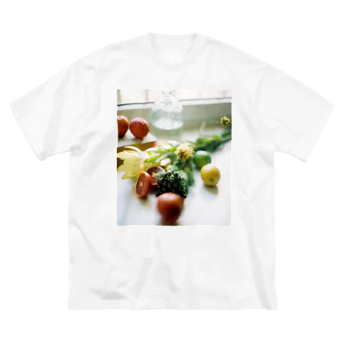 bfs art - fruits ビッグシルエットTシャツ
