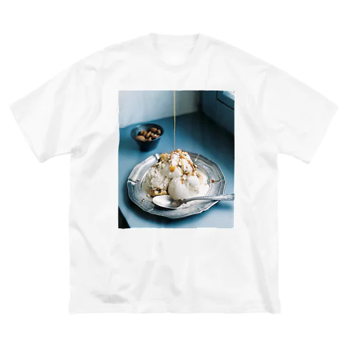 bfs art - ice cream ビッグシルエットTシャツ