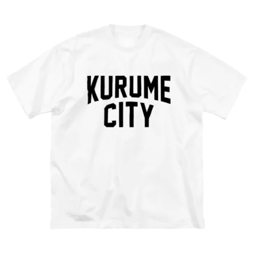 kurume city　久留米ファッション　アイテム Big T-Shirt