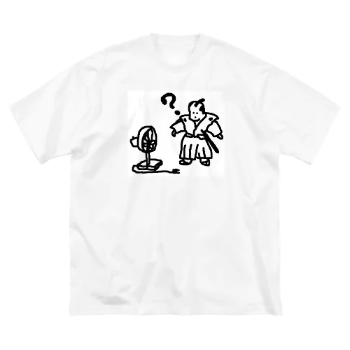 江戸絵巻　扇風機 ビッグシルエットTシャツ