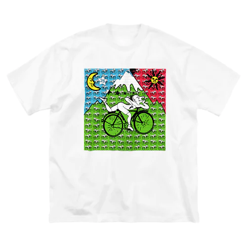 Bicycle day ビッグシルエットTシャツ