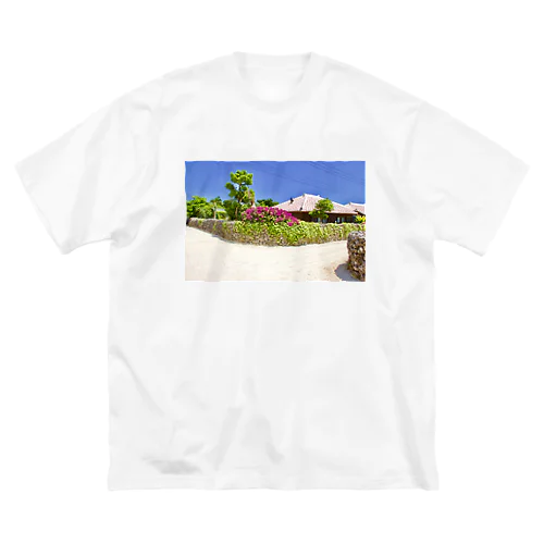 竹富島の原風景 ビッグシルエットTシャツ