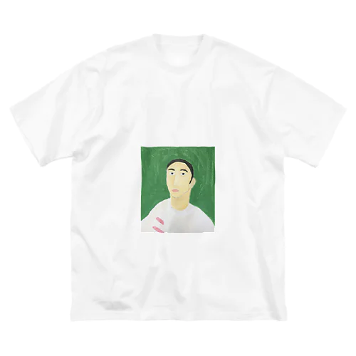 KUTSUZOKONIKUMORIステッカー ビッグシルエットTシャツ