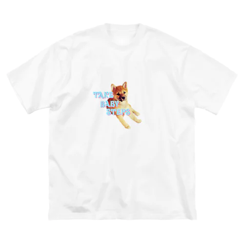 Sola-Take baby steps  ビッグシルエットTシャツ