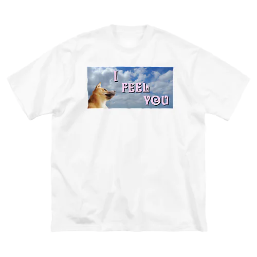 柴犬Sola-I feel you ビッグシルエットTシャツ