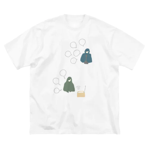 ラジオパーソナリティとリスナー Big T-Shirt