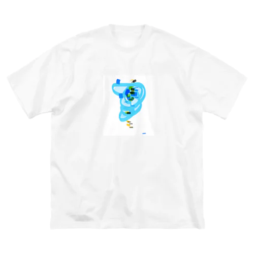 かいようおせん ビッグシルエットTシャツ