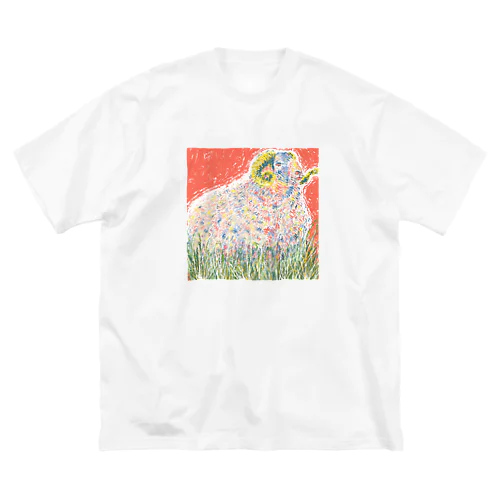 Wild and Dreamy ｰ Pink  ビッグシルエットTシャツ