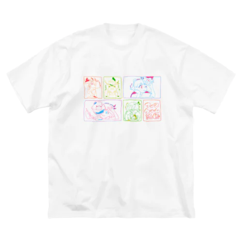 頭がズキッ!これって恋? ビッグシルエットTシャツ