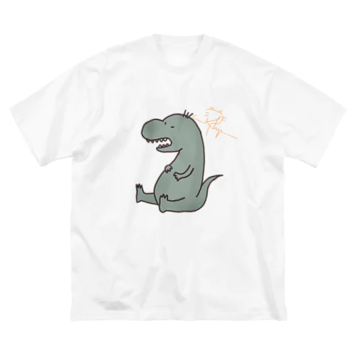 がじたくんおすわり ビッグシルエットTシャツ