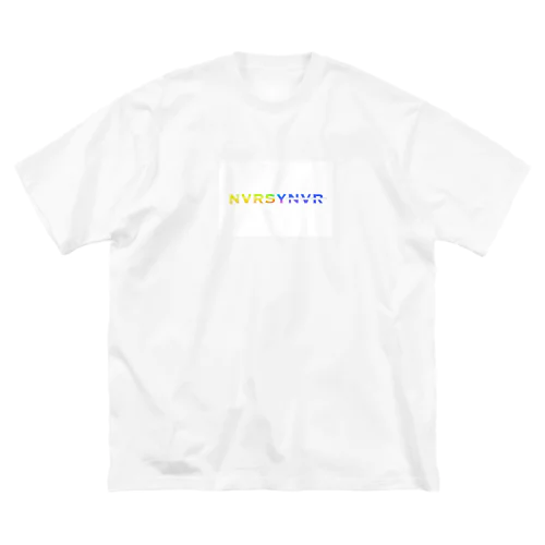 NVRSYNVR by JAZZYBEATZ ビッグシルエットTシャツ