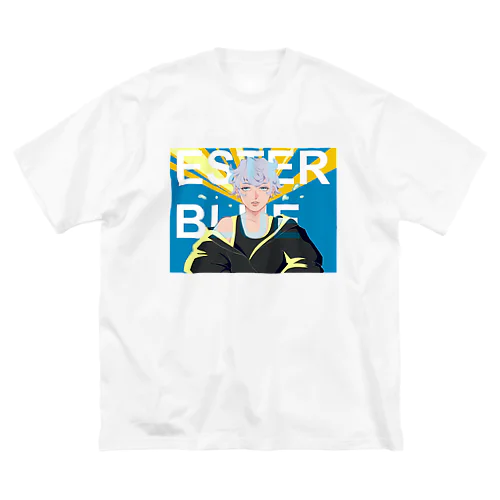 ESTER BLLUE  ビッグシルエットTシャツ