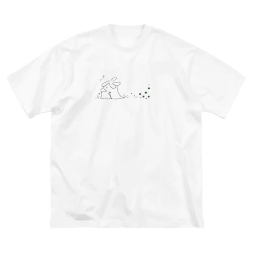 長老の散歩(黒) ビッグシルエットTシャツ