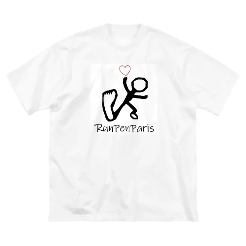 RunPenParis No.000 ビッグシルエットTシャツ