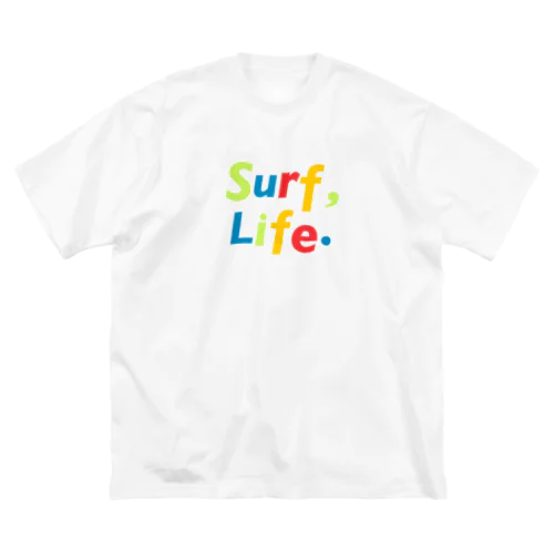  surf Life 루즈핏 티셔츠