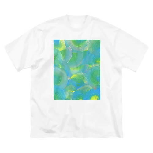 UZU. レモングリーン ビッグシルエットTシャツ