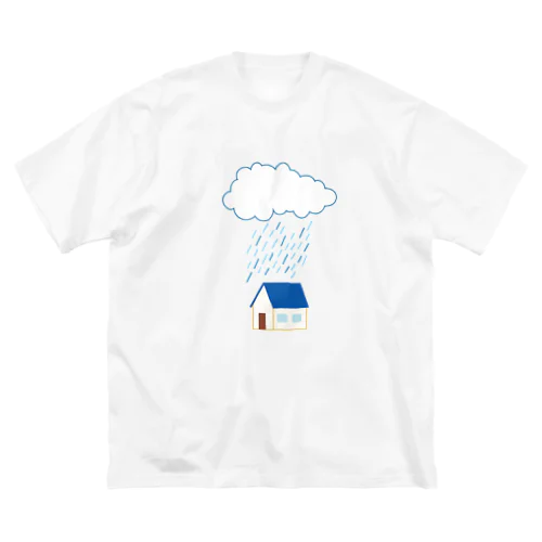 雨の降る家 Big T-Shirt