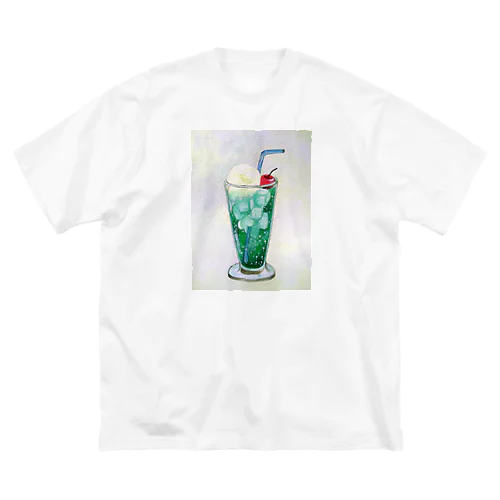 メロンクリームソーダ ビッグシルエットTシャツ