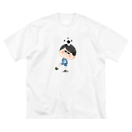 サッカー少年 ビッグシルエットTシャツ