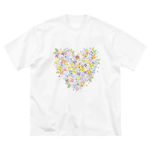 Floral Heart♡ ビッグシルエットTシャツ